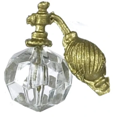 Image of Melody Jane Dolls House Perfume Bottle Miniature Bathroom Bedroom Dressing Table Accessory