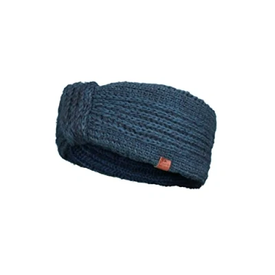 Image of BICKLEY + MITCHELL Women&#039;s Two Colour Knit Headband 52010 08 138, Steel Blue Twist, One Size