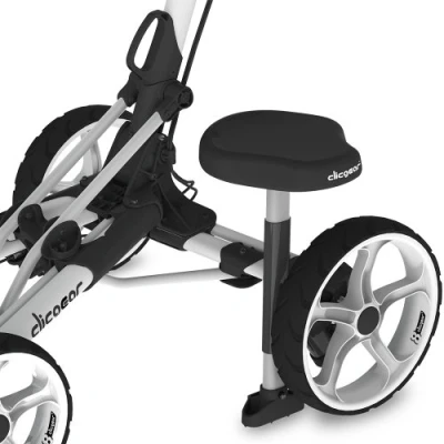 Image of Clicgear 8 Golf Trolley Attachable Cart Seat, Black
