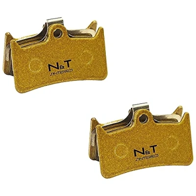 Image of 2x Noah And Theo NT BP040/SI Sintered Disc Brake Pads fit Hope Tech 3 V4