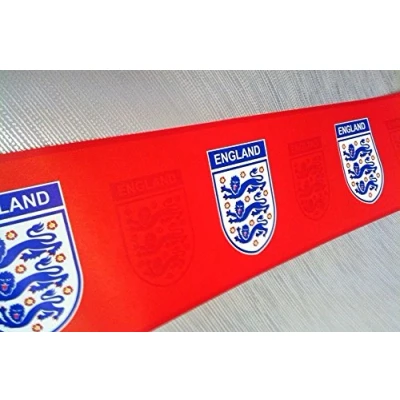 Image of DEBONA Official Licensed England Red Emblem Football Wallpaper Border