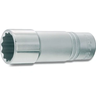 Image of Hazet 1/2 Inch 13 mm Bi Hex Socket Wrench Insert Silver