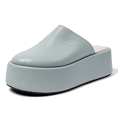 Image of L37 HANDMADE SHOES Women&#039;s FENOMENAL Sandal, Blue, 6 UK