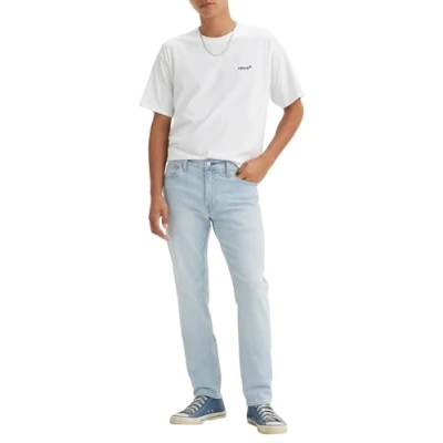 Image of Levi&#039;s 502 Taper Jeans Tapered Fit, Men&#039;s, Size: 32x34, Woke up late