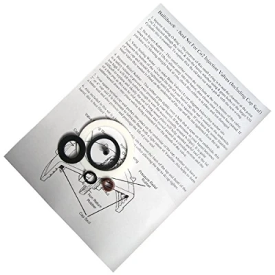 Image of Valve &amp; Cap Seal Set For Pressure Barrels With 2 Inch Caps