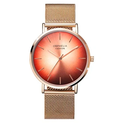 Image of Orphelia Fashion Flash WoMens Rose Gold Watch OF714826 Stainless Steel One Size