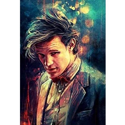 Image of TNXEV 5D Diamond Painting Kits for Adults Doctor Who Full Drill Rhinestone Embroidery Craft Home Wall Decor 30x40cm