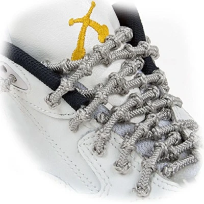 Image of Xtenex Unisex X300 Shoelaces Silver, 75 cm