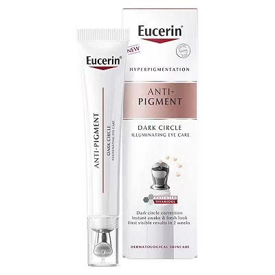 Image of Eucerin Anti Pigment Eye Cream for Dark Circle, Illuminating Care, Circles Correction, All Skin Types, 15ml