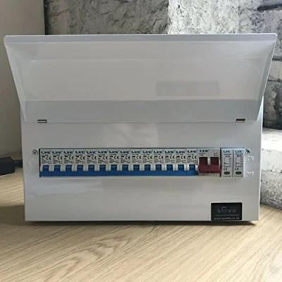 Image of Live Electrical 100A 14 Usable Way Metal Clad Consumer Unit + SPD RCBO&#039;s