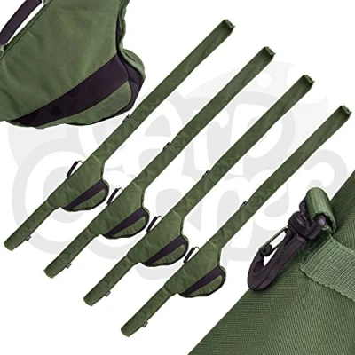 Image of 4 X ROD HOLDALL SLEEVE 12 Ft Rods FITS BIG PIT REELS CARP FISHING TACKLE NGT