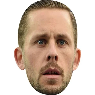 Image of Gylfi Sigurdsson Football Sensation Celebrity Cardboard Party Face Mask Fancy Dress