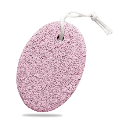 Image of zoerbufan Pumice Stone for Feet/Hands/Body, Natural Lava Dead Hard Skin Removal, Foot Scrubber, White Calluse Remover, File Men/Women Exfoliation(Pink)