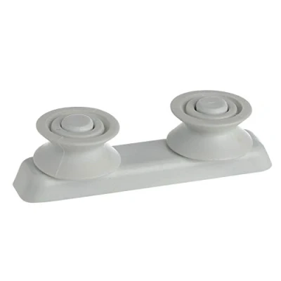 Image of Qualtex Dishwasher Upper Top Basket Wheels Rail Support Assembly Compatible with Amica