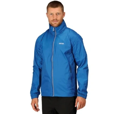 Image of Regatta Mens Lyle IV Waterproof Jacket Snorkel Blue M