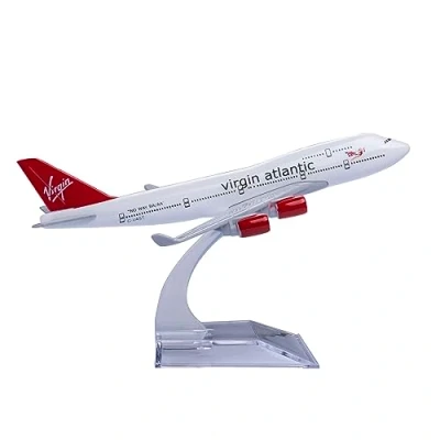 Image of Bswath Airplane Model 1:400 Scale British Airways B747 Plane Diecast Airplanes Metal for Gift