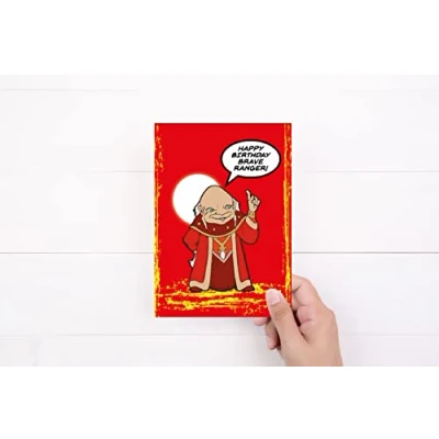 Image of Dungeons and Dragons Birthday Card Happy Ranger Dungeon Master Retro
