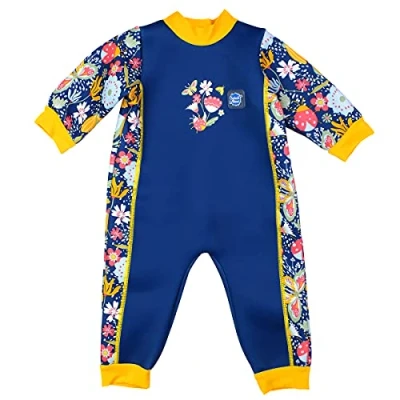 Image of Splash About Warm in One Baby Wetsuit, Garden Delight, 0 3 Months