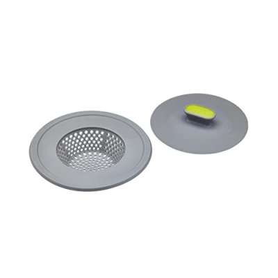 Image of KitchenCraft 2 in 1 Plug and Sink Strainer