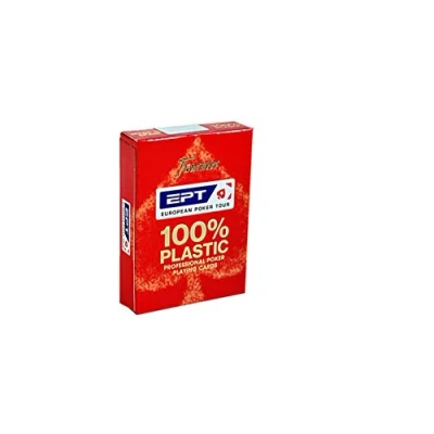 Image of Fournier 1040724 Professional Playing Card Deck 100% Plastic, Blue