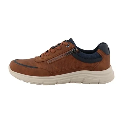 Image of TOM Tailor Trainers, Men&#039;s, Size: 8, Cognac shoes