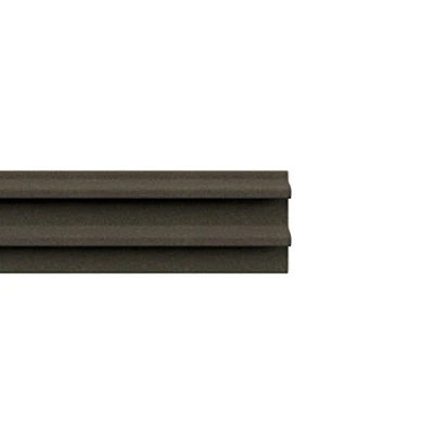 Image of STORMGUARD 05AM023006MB Acoustic Silent and Draught Excluder Self Adhesive Seal, Brown, 6 m, Set of 2 Piece