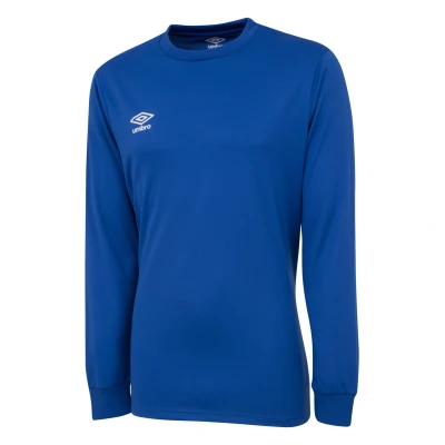 Image of Umbro Boys Club Long Sleeved Jersey (Royal Blue) Size Medium
