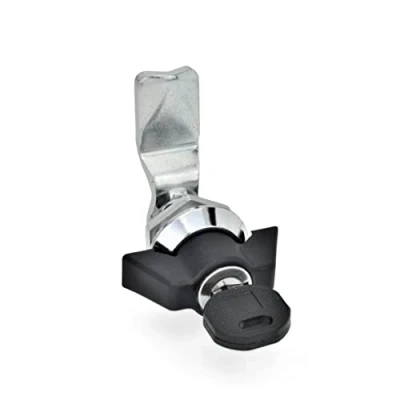 Image of Ganter Normelemente GN 115 SCK 24 Locking with Cylinder Key, Actuation Toggle, Riegelabstand A: 24mm