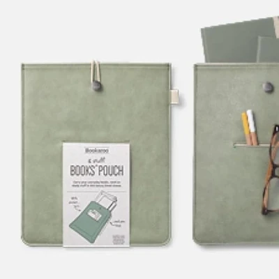 Image of IF Bookaroo Books &amp; Stuff Pouch Fern
