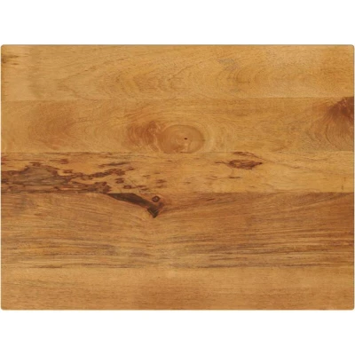 Image of vidaXL Table Top, Wooden Rectangular, Rustic, Replacement Top for Coffee Table, Side Dining Solid Wood Mango