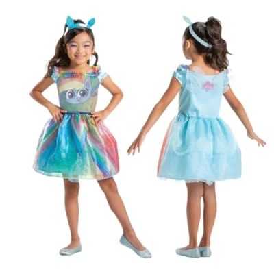 Image of Disguise 115699K 15L Rainbow Dash Fancy Dress Intl, M (7 8), Multi