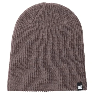 Image of DC Shoes Skully Beanie, Men&#039;s, Size: One Size, Pqc plum truffle