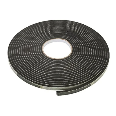 Image of Fixman Self Adhesive EVA Foam Gap Seal 3 8mm / 10.5m Black