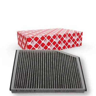 Image of 1839688, 2504915 Pollen Filter FEBI BILSTEIN 45857 Activated Carbon 278mm 232mm 30mm FORD: Transit Mk7 Van, Custom V362 Van