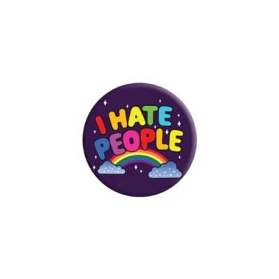 Image of Grindstore I Hate People Badge