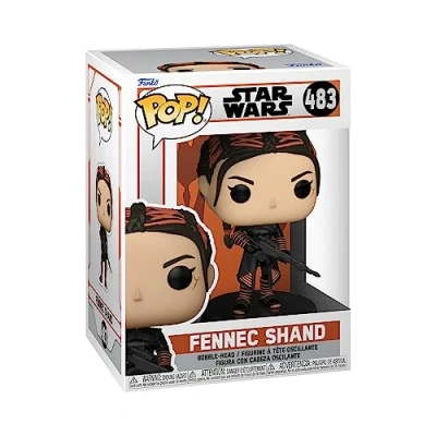 Image of Funko POP! Star Wars: the Mandalorian Fennec Shand Collectable Vinyl Figure Gift Idea Official Merchandise Toys for Kids &amp; Adults TV Fans Model Collectors and Display
