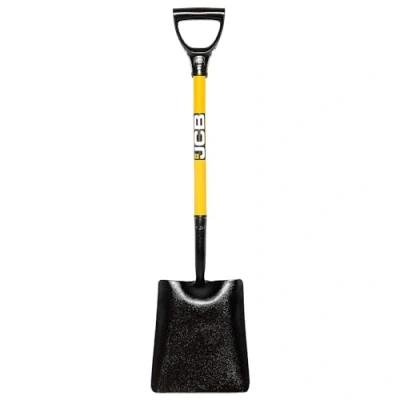 Image of JCB 250 x 300mm Square Mouth Site Shovel, Heavy Duty Steel Blade