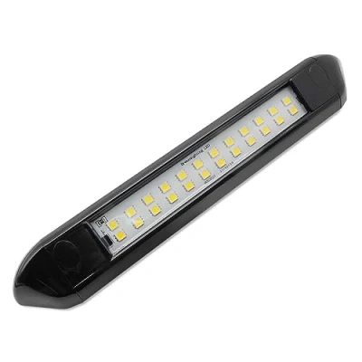 Image of Dream Lighting Caravan Awning Light IP66 Waterproof Black Aluminum Housing 10nch 5.1W 6000K Cool White for Campervan Motorhome Van Exterior Porch Over Door 350LM