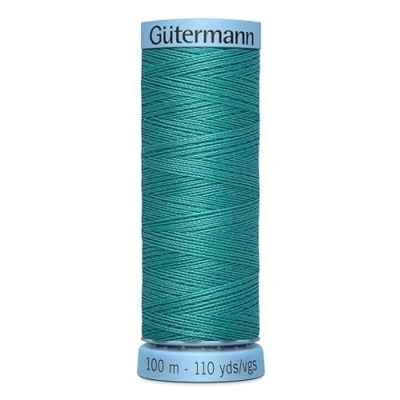 Image of Gutermann Luxurious Pure Silk Sewing Thread 100m 107 each