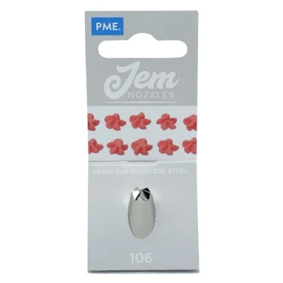 Image of JEM Drop Flower Piping Nozzle no. 106