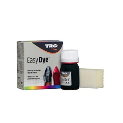 Image of TRG The One Easy Dye, Leather Shoe Color Restore Paint, 133 Dark Green, 25 ml