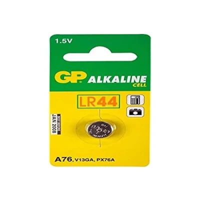 Image of GP Batteries Primary GPA76 Alkaline 1.5 V Non rechargeable Battery (Alkaline, V, 11.6 mm, 5.4 1.9 g)