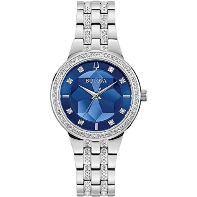 Image of Bulova Men Analogue Quartz Watch with Stainless Steel Strap 96L276