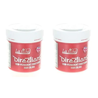 Image of La Riche Directions Semi Permanent Hair Colour Dye x2 Pack Peach