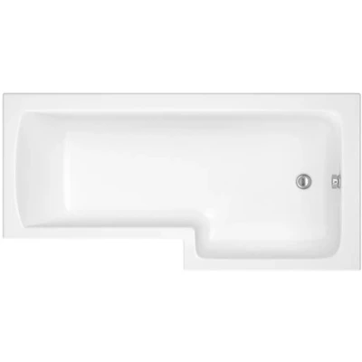 Image of Iflo Metz L Shaped Shower Bath 1700 Rigt Hand