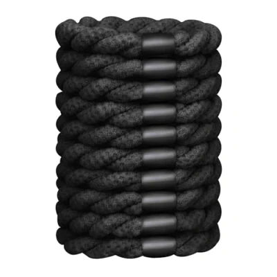 Image of JessLab Hair Ties for Women, Durable Elastic Twist Rope Bands, Gentle No Damage Accessories All Types, Black