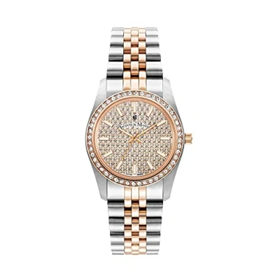Image of Jacques Du Manoir Ladies Inspiration Glamour Two Tone Watch JWL01104