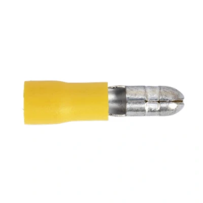 Image of Sealey Bullet Terminal Ø5mm Yellow Pack of 100