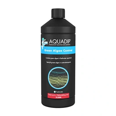 Image of Aquadip Green Algae Control 1000ml Tropical Coldwater Aquarium Fish Tank Water Treatment