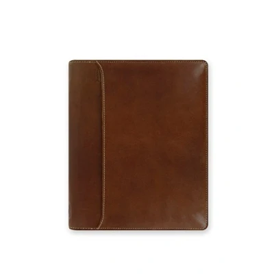 Image of Filofax A5 Lockwood Zip organiser Cognac